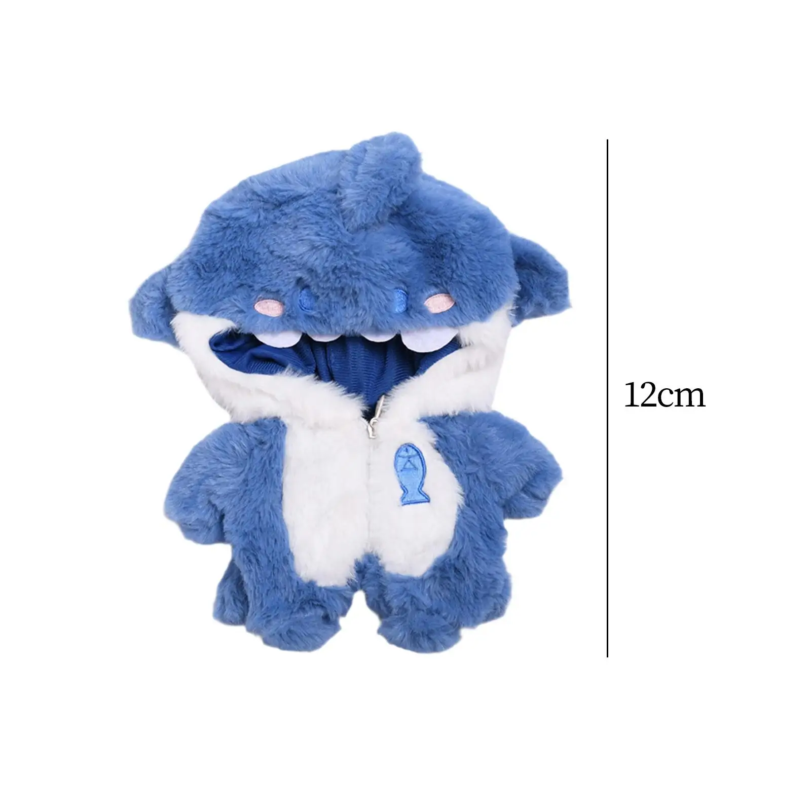 Plush Doll Clothes Set Hands on Flexibility for Little Girls Imagination DIY Doll Toy Doll Accessories Clothing for 6.69'' Doll