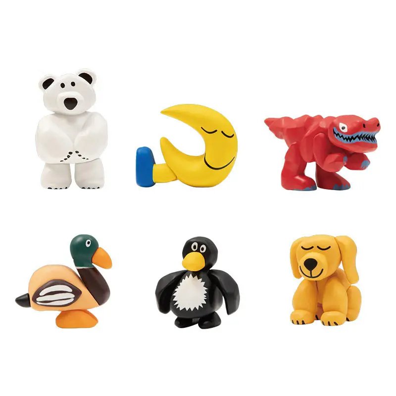Figuras coleccionables de oso polar y dinosaurio para niños - imagen 2