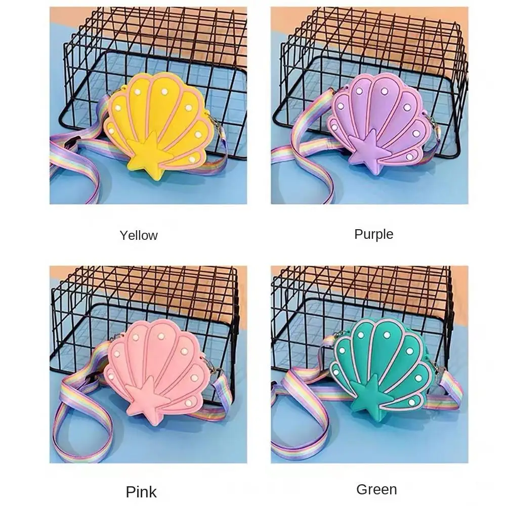 Bolso concha sensorial de silicona – Monedero reversible infantil - imagen 2