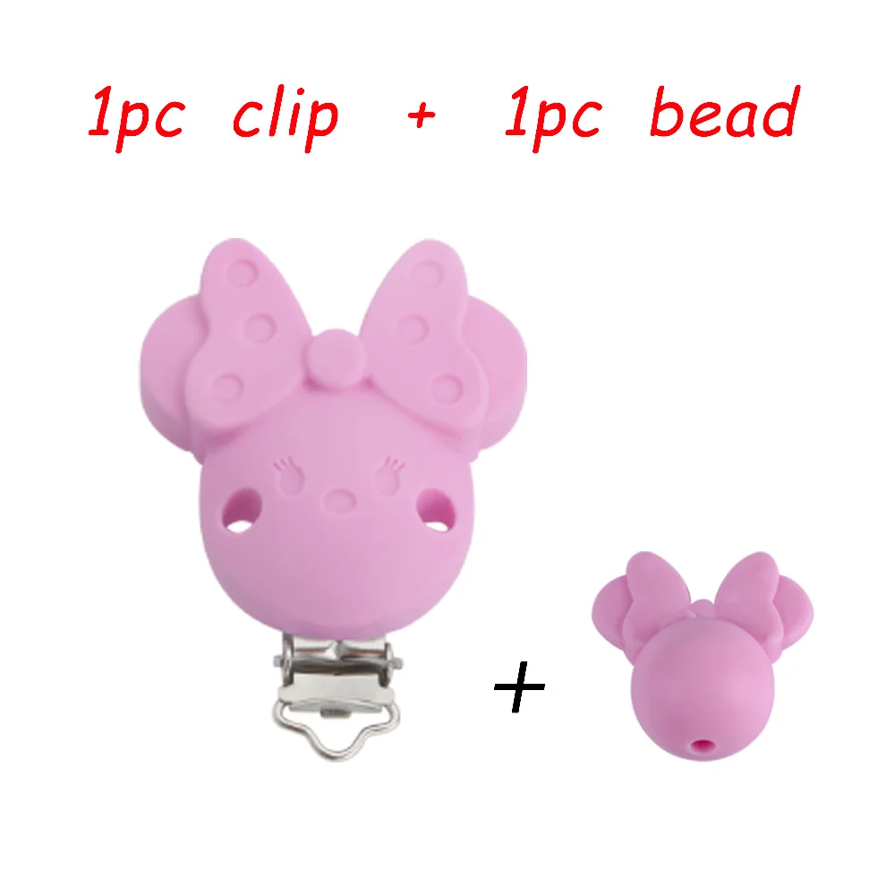 2pcs  Pale pink