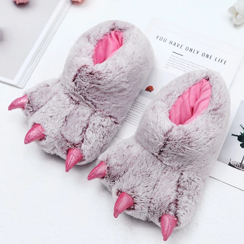 Zapatillas de felpa con dinosaurios para bebés – Cálidas y suaves - imagen 5