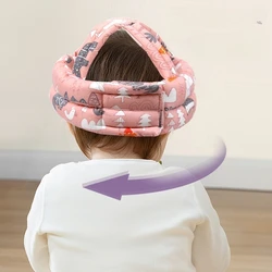 Casco anticaída acolchado para bebés – Protección al caminar