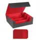 Black Red Lined