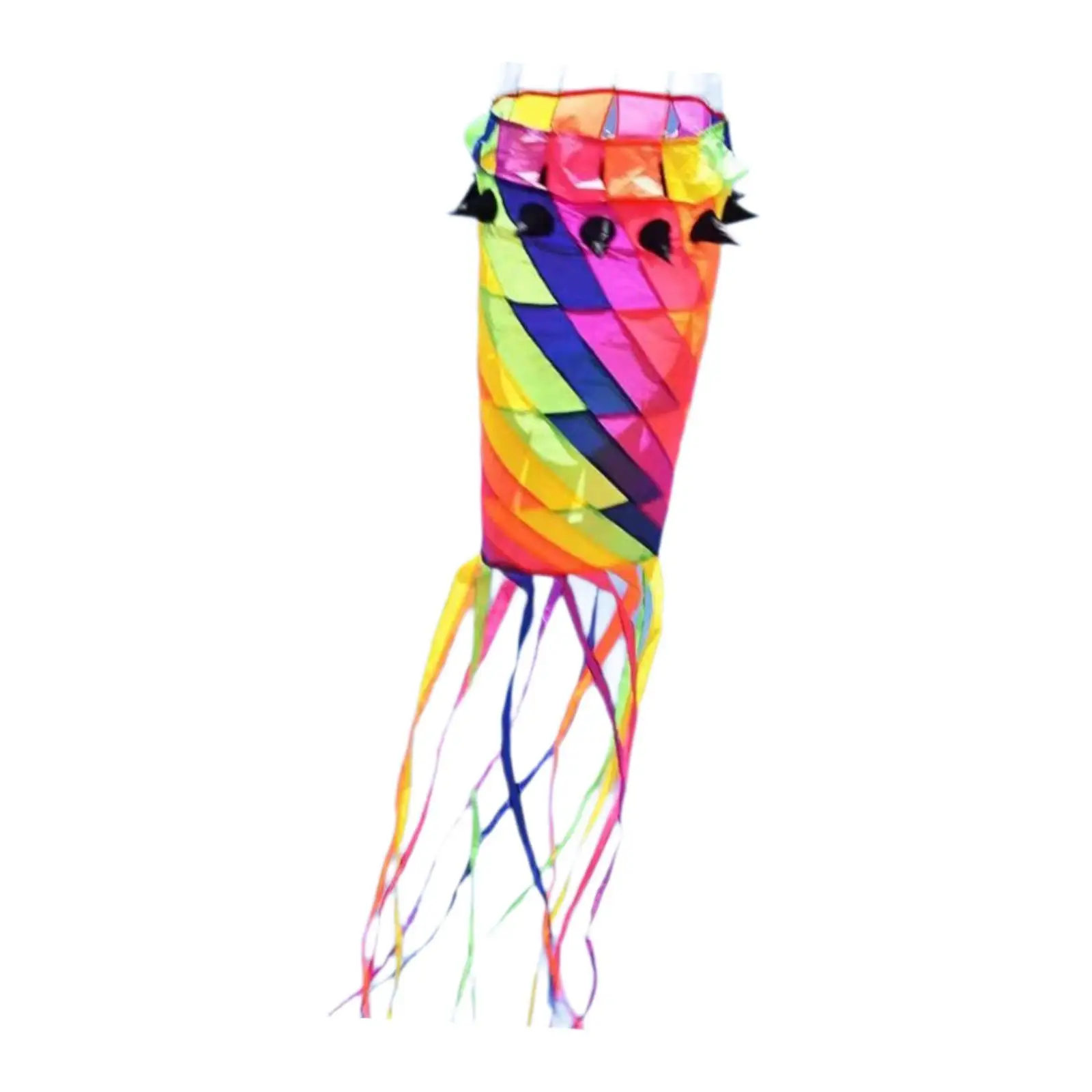 Popular Rotating Tube Kite Lightweight Long Tail Kite for Sea Beach Sports