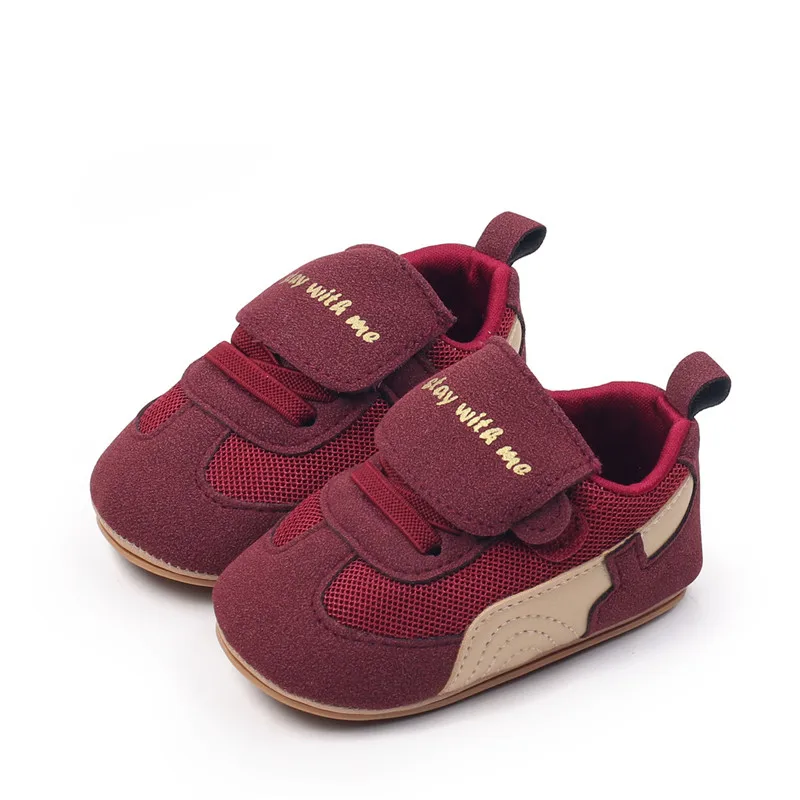 Venta caliente de zapatos deportivos casuales para bebés primavera otoño niñas niños suela de goma antideslizante primeros caminantes zapatos infantiles de alta calidad - imagen 2