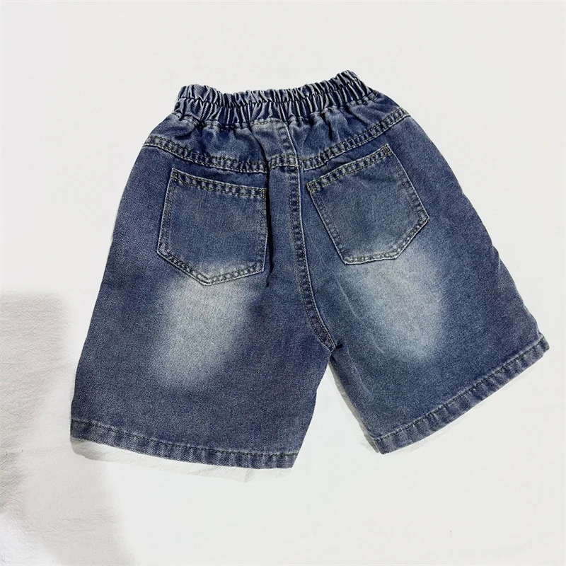 Pantalones cortos de mezclilla para niños y niñas – Casual veraniego - imagen 3