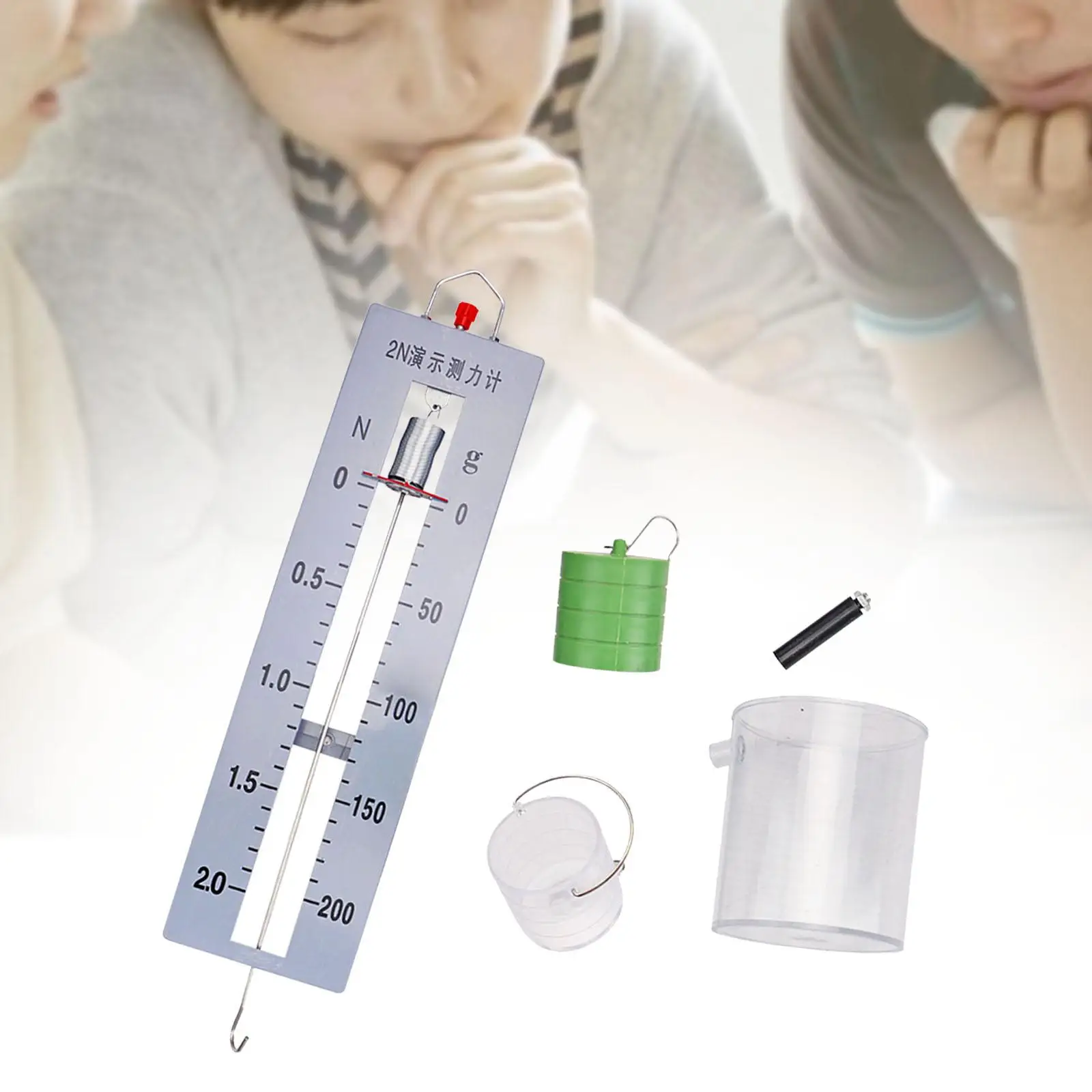 Archimedes Principle Kit Spring Scale Teaching Props for Home Learn Students