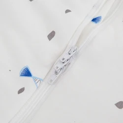 Saco de dormir infantil algodón suave estampado peces