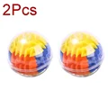 2Pcs Round