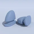 blue fins
