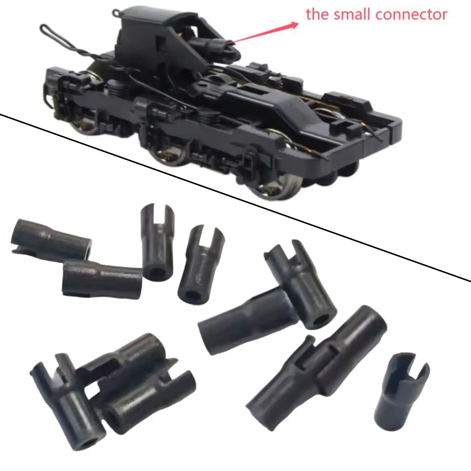 12 Pieces 1:87 HO Scale Railway Train Accessories Landscape Model Railways Trains Electric Train Parts Motor Drive Rods