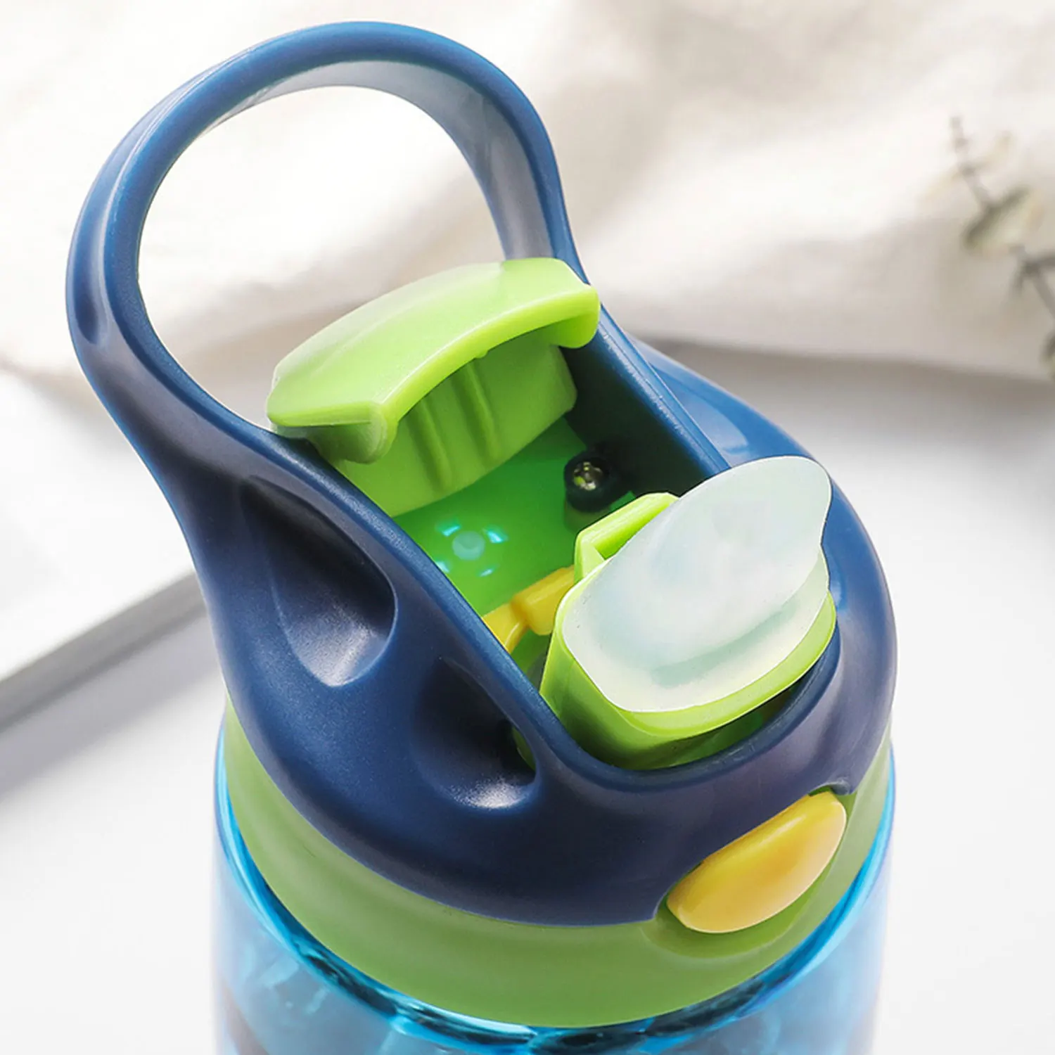 Las tazas de agua para niños son a prueba de caídas y fugas, tazas de agua para estudiantes de primaria, tazas de agua de plástico para niños de verano - imagen 5