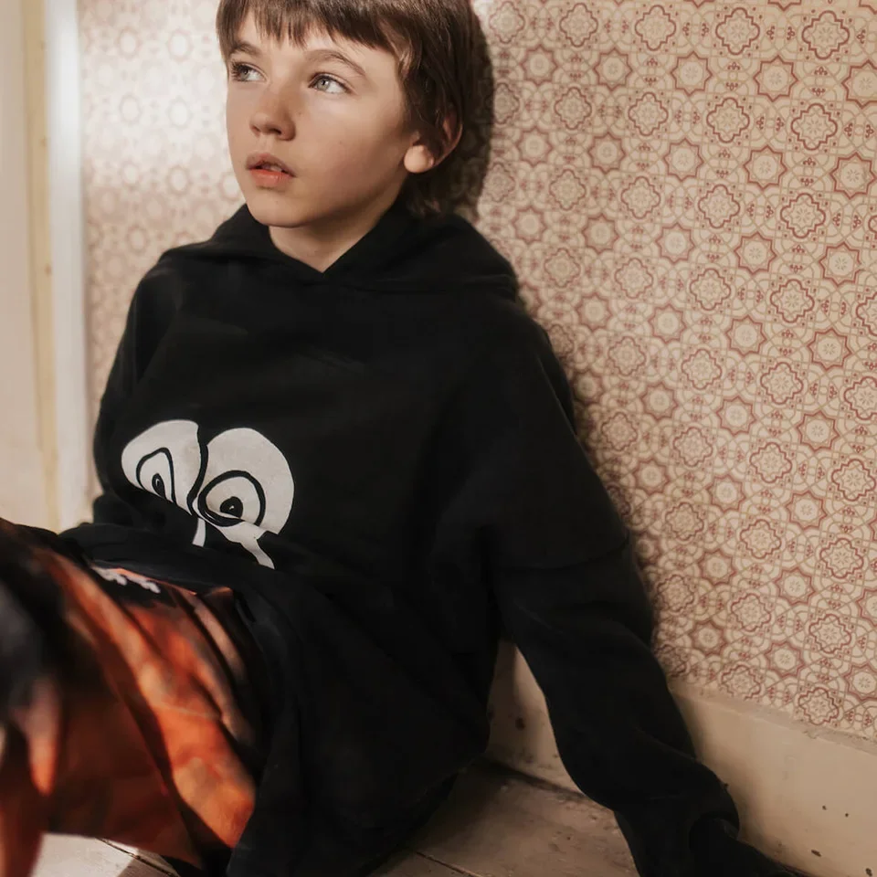 LMH sudadera con capucha algodón bebé niña estampado cartoon