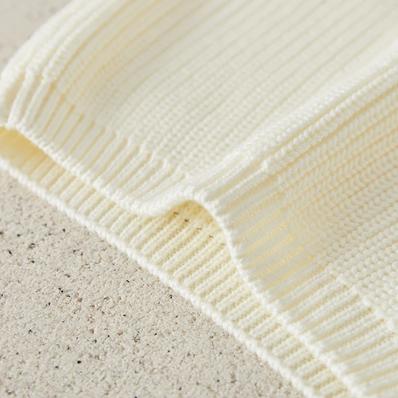 Suefunskry, suéter para niños y niñas, jerseys de manga larga con cuello redondo y contraste de Color a la moda, Tops informales para Otoño e Invierno para bebés - imagen 5