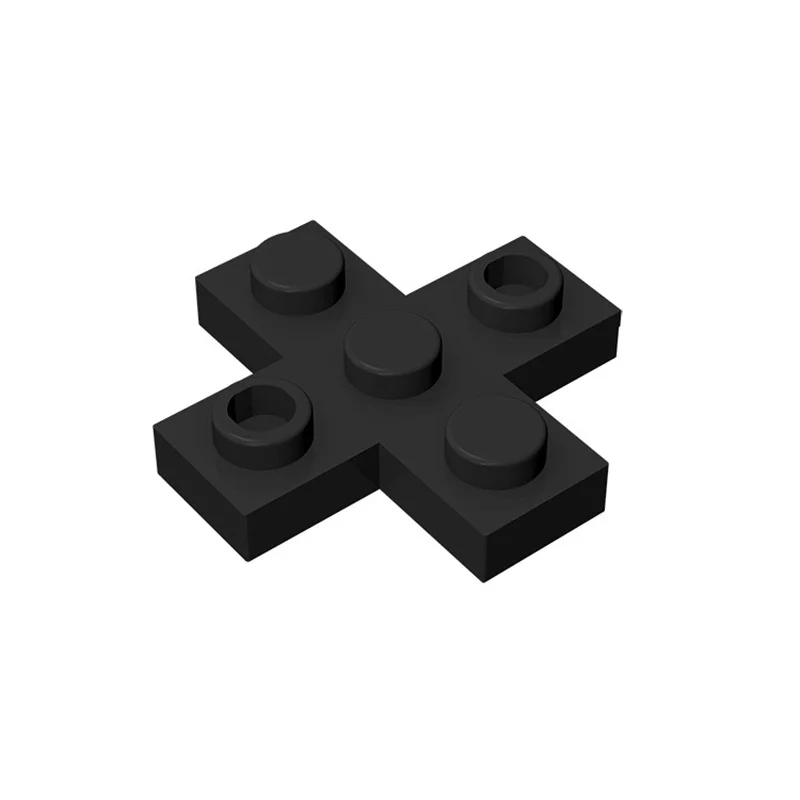 20 piezas MOC-rompecabezas de bloques de partículas de bambú, compatible con matoni fai da te Assmble, rompecabezas de cervello giocatt, 15397 piastra 3x3 croce - imagen 3