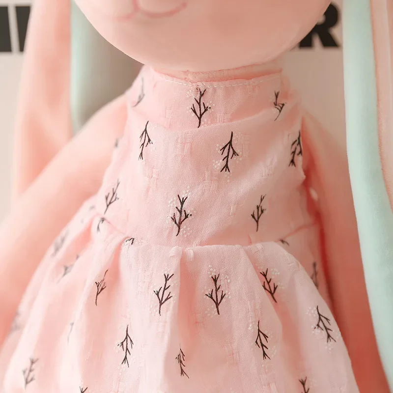 Peluche conejo suave kawaii de orejas largas para bebé
