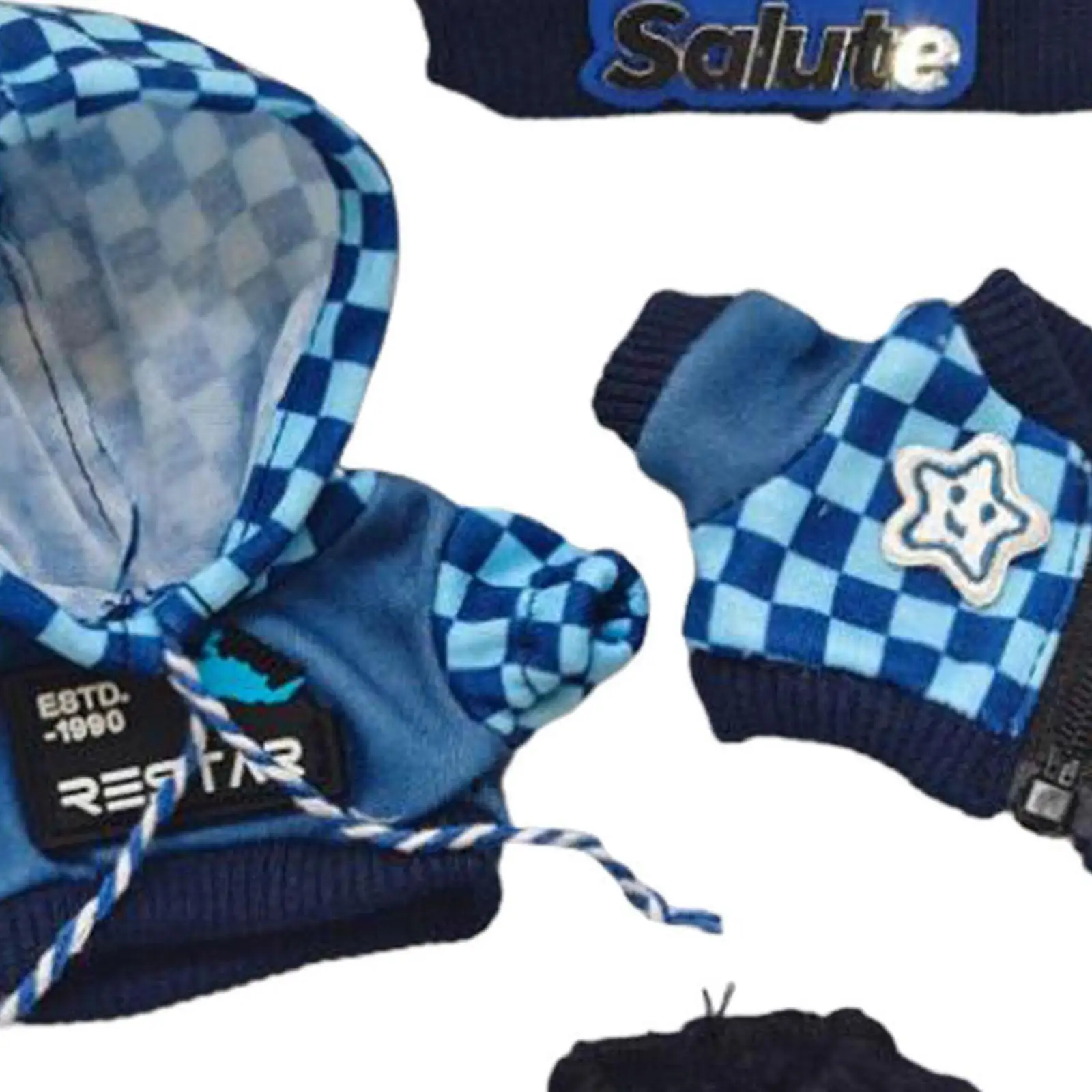 Cozy Doll Attire for 15-17cm Plush Toys - Stylish Outfit Set Cozy Doll Attire for 15-17cm Plush Toys - Stylish Outfit Set