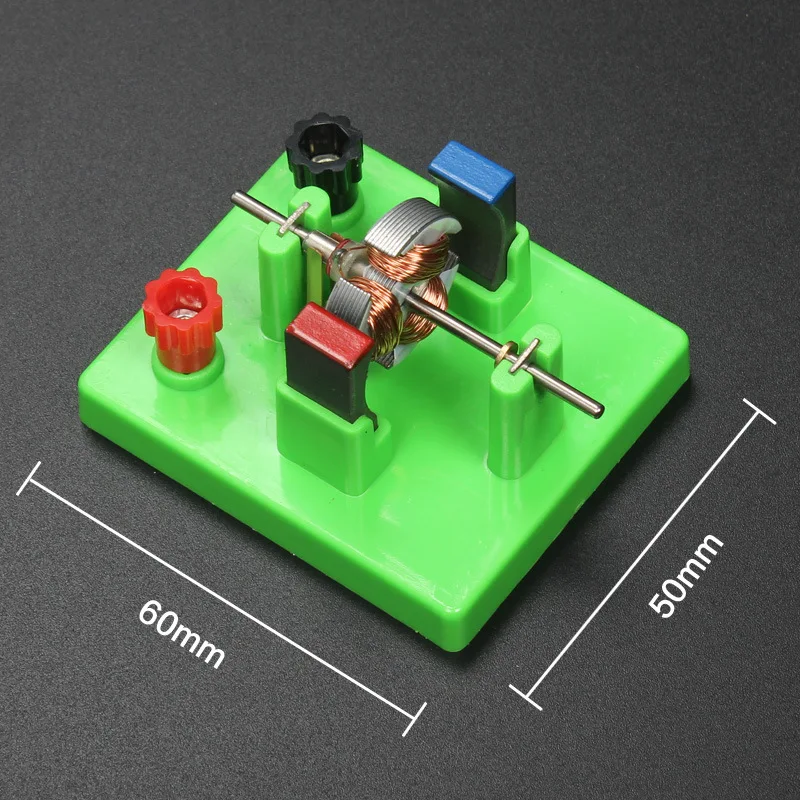 Modelo de Motor eléctrico de CC DIY, ayuda para experimentos de física, niños, estudiantes educativos, escuela, física, ciencia, herramienta para estudiantes - imagen 2