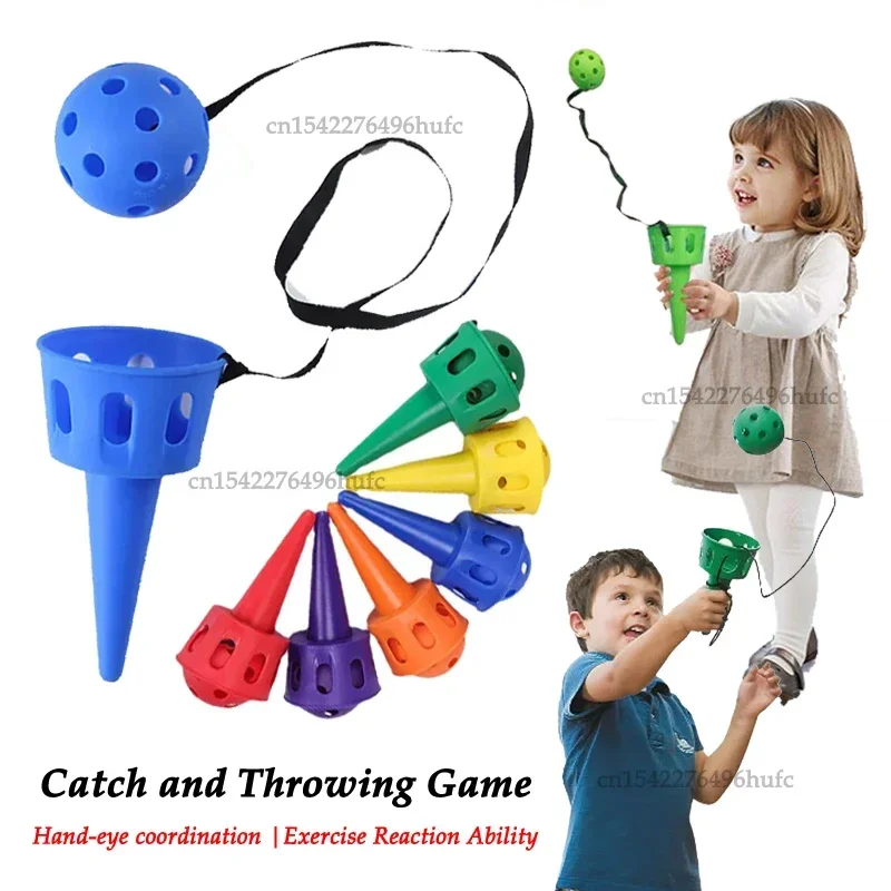 Pelota para lanzar y atrapar infantil – Coordinación mano-ojo