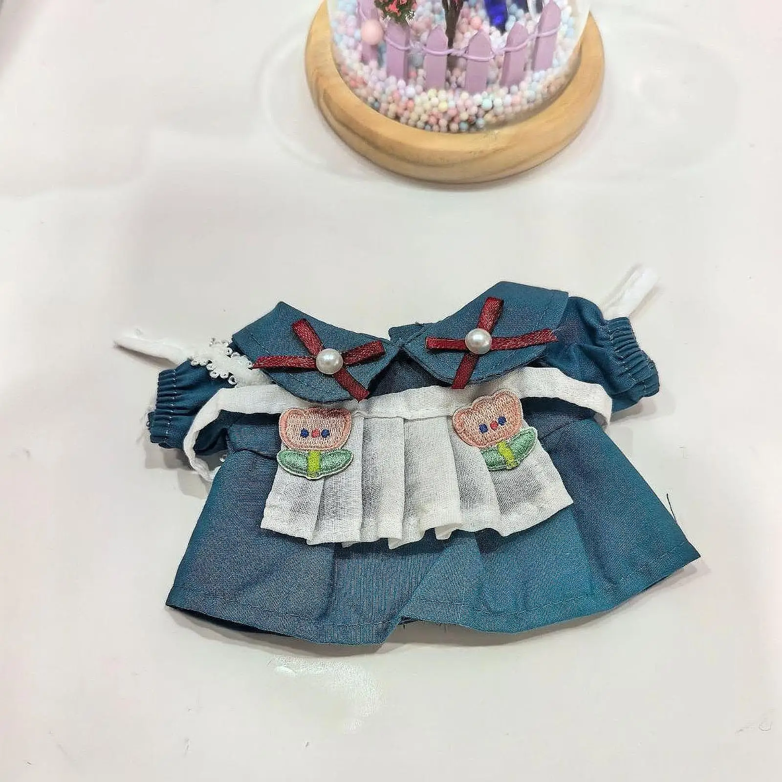 Stuffed Doll Maid Outfit DIY Photo Props Make Your Own Dolls for 5.91inch
