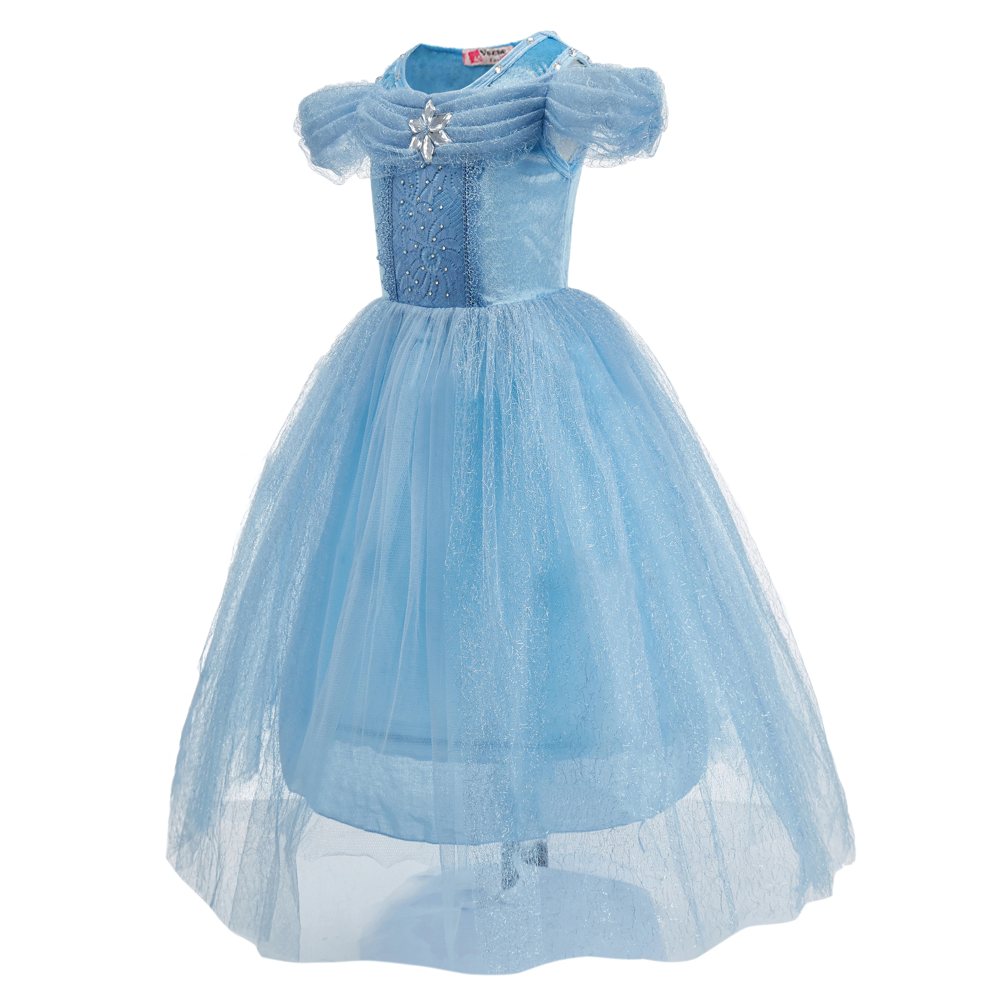 Vestido de princesa para niña – Diseño elegante para fiestas y celebraciones - imagen 3