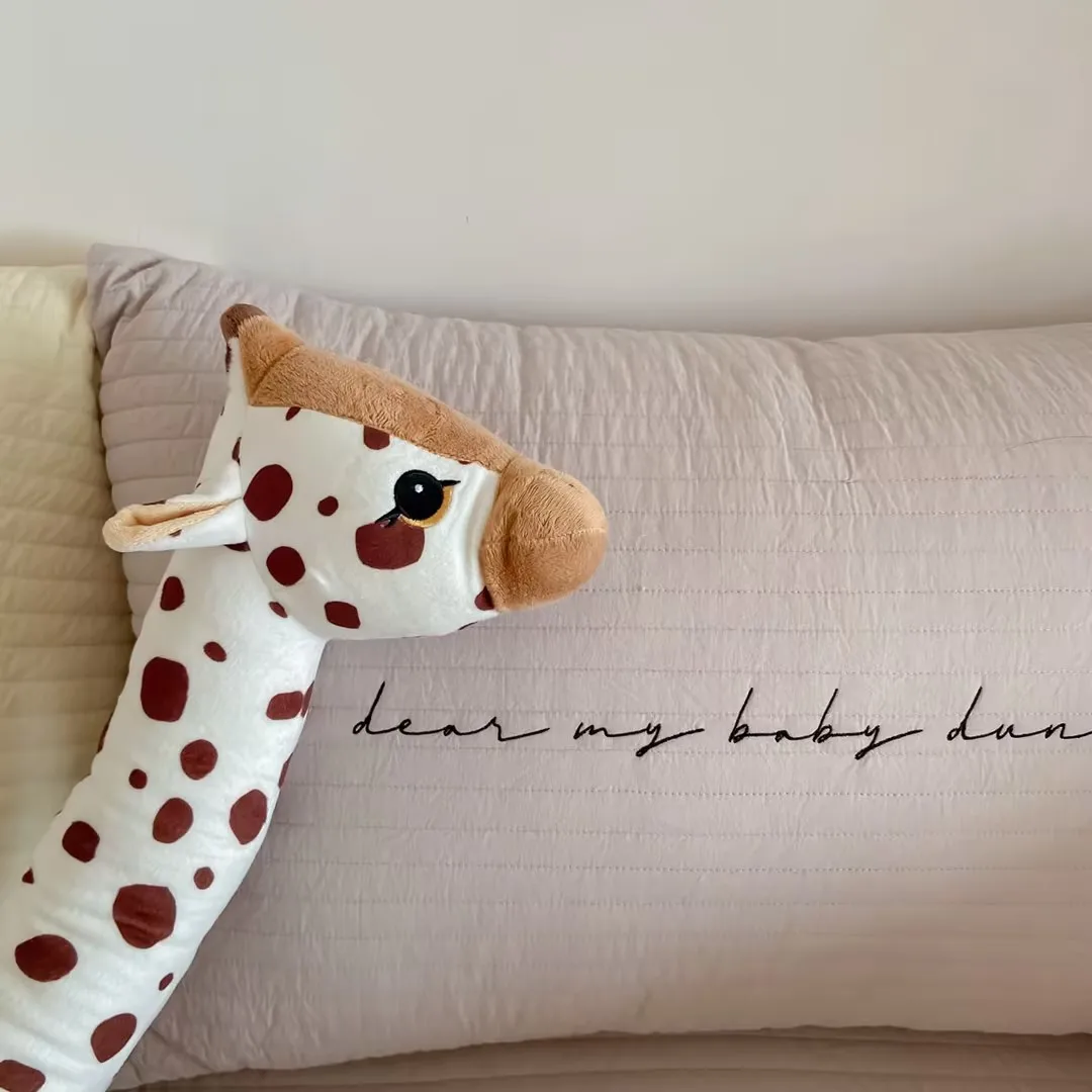 Jirafa peluche para bebé – Compañero de sueño suave - imagen 2