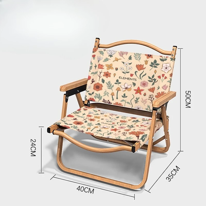 Silla de camping infantil resistente – Aluminio y tejido Oxford