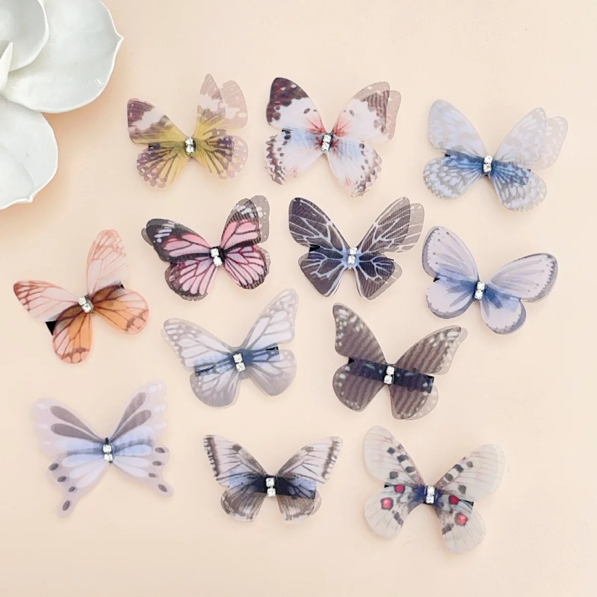 Horquillas mariposa para niña – Complementos de pelo infantil - imagen 3