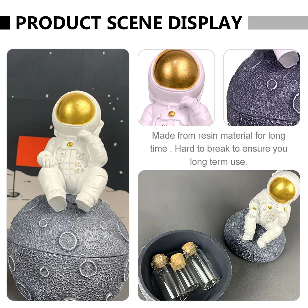 Botella de colección de dientes de bebé, caja de conservación de resina transparente para almacenamiento de cabello Fetal, recuerdo, decoración, botella de almacenamiento de dientes