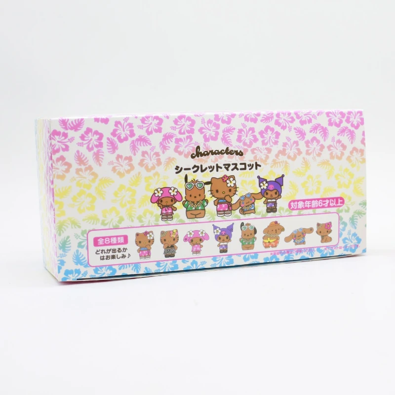 Sanrio Set de figuras Kuromi y My Melody temática Hawái