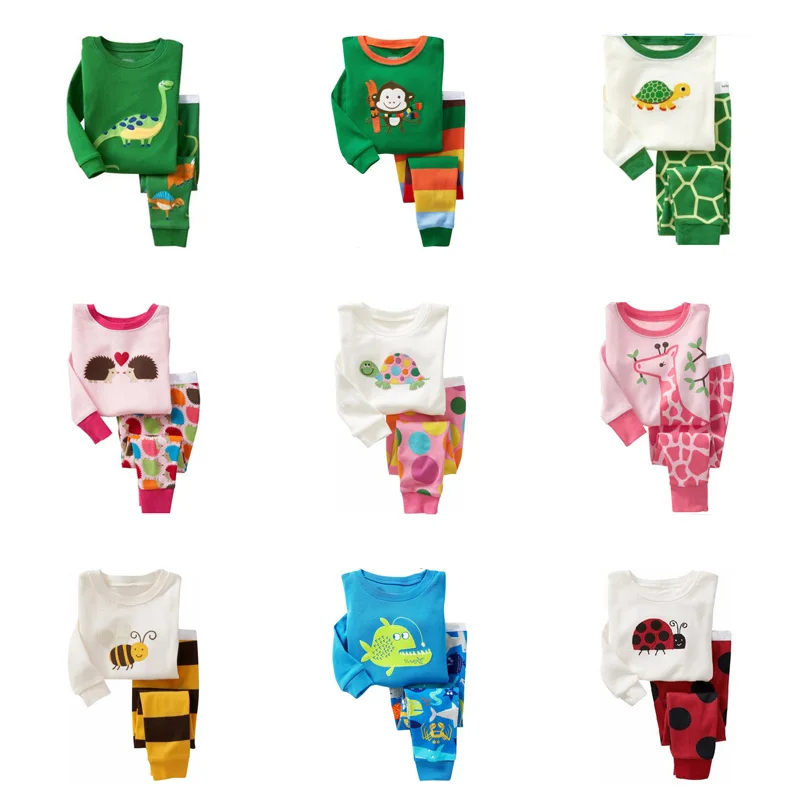 Pijamas para niños y bebés 100% algodón con bordado de animales - imagen 5
