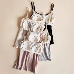 Camisola de lactancia sin costuras con faja moldeadora y cinturón