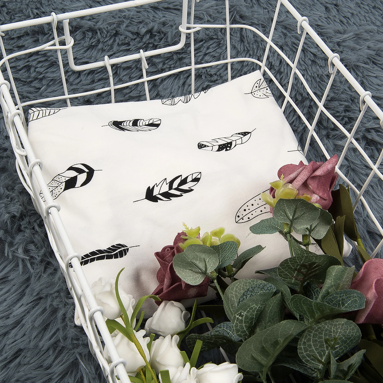 Funda para cambiador de pañales, funda para cambiador de bebé de algodón suave y transpirable reutilizable con diseño de moda - imagen 3