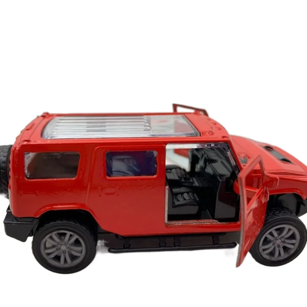 Modelo de vehículo todoterreno de simulación de tracción de aleación, 1 unidad, aleatorio, modelo de vehículo de alta simulación para colección, 1/48 - imagen 5