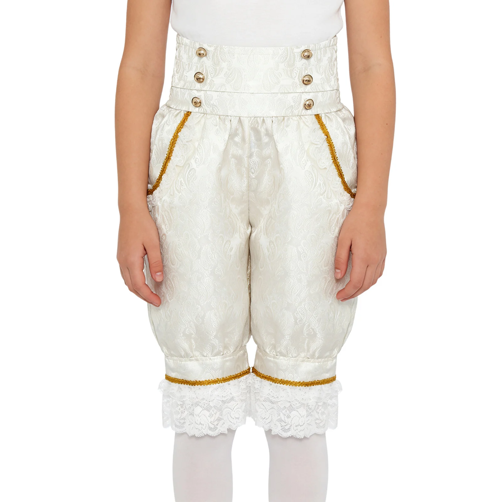 Pantalones bombachos de encaje para niñas – Halloween festivo