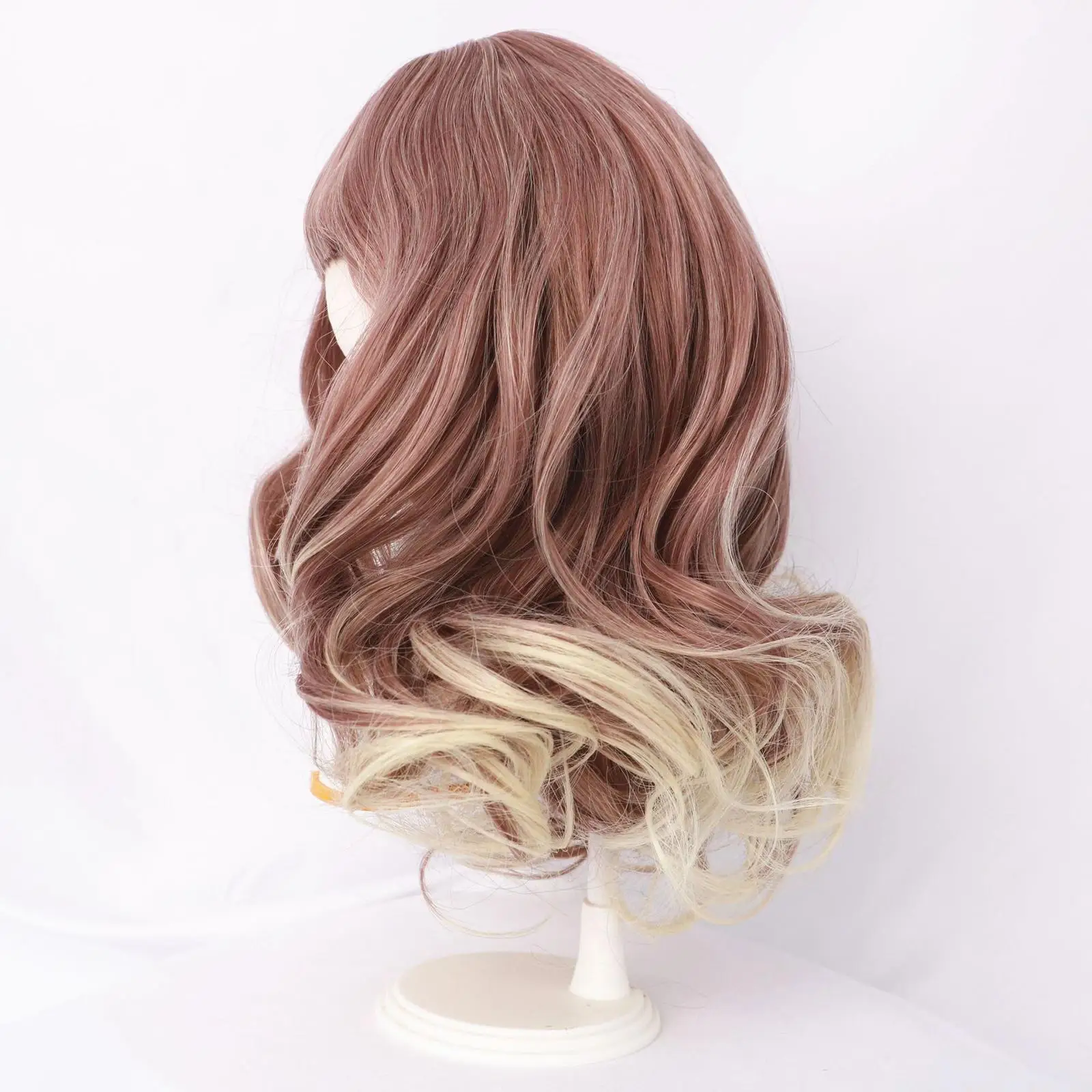 20cm BJD Doll Wig Long Hair for Doll Making Heat Resistance Fiber Hair Extension Accessories Art Supplies Girl Birthday Gift