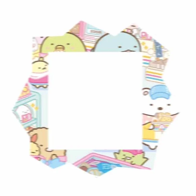 Nuevo Tamagotchi Paradise Series Panel de papel Uni placa frontal película protectora de silicona pegatina Kawaii accesorios decoración regalo-en Stock - imagen 3