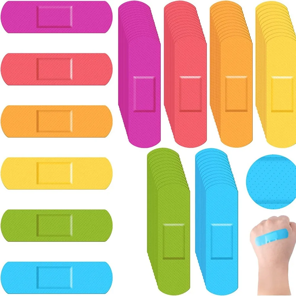 60 unids/set tirita de dibujos animados lindo vendaje para heridas parche para primeros auxilios tiras de yesos vendajes adhesivos impermeables vendaje para niños - imagen 3