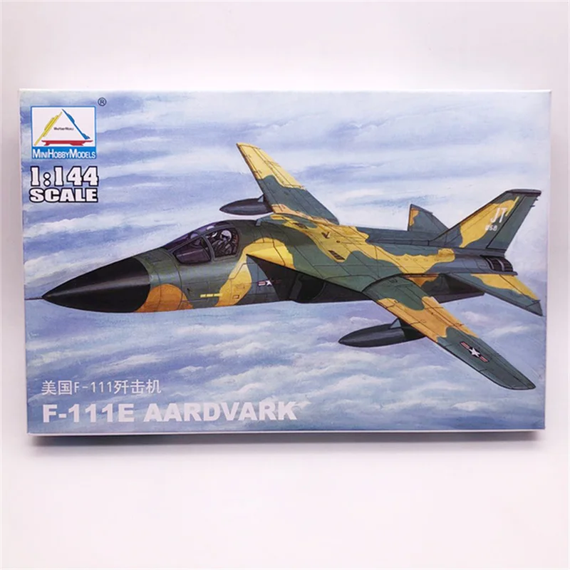 TRUMPETER MINIHOBBY 1/144 escala F-14A conjunto de combate modelo bombardero juguete de plástico - imagen 2