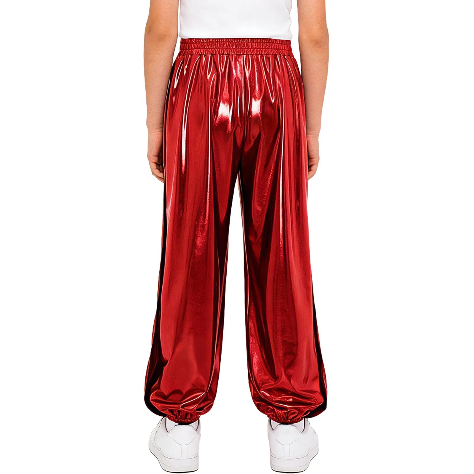 Pantalones metálicos en uso diario