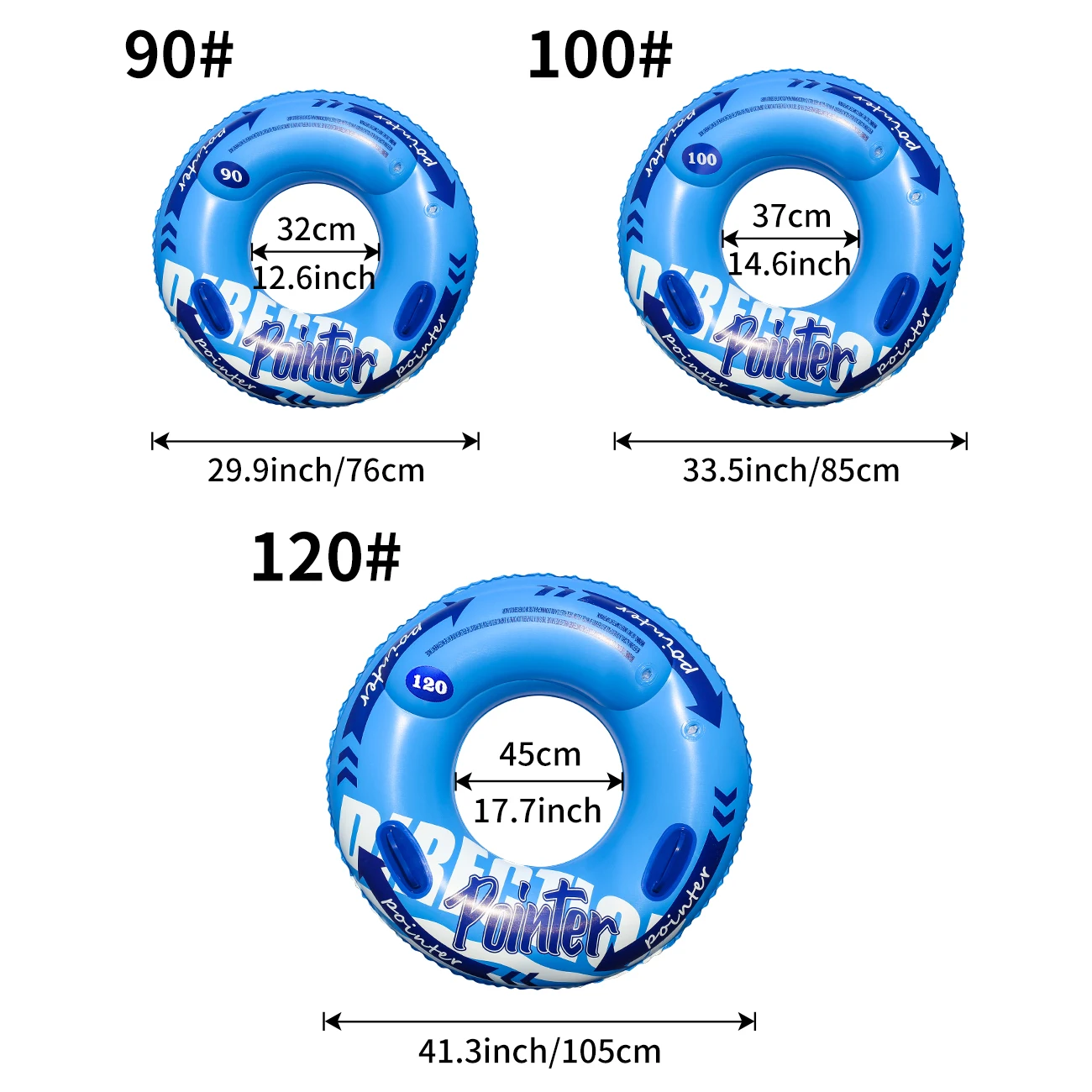 Anillo natación inflable bebé doble globo – Flotador seguro piscina - imagen 3