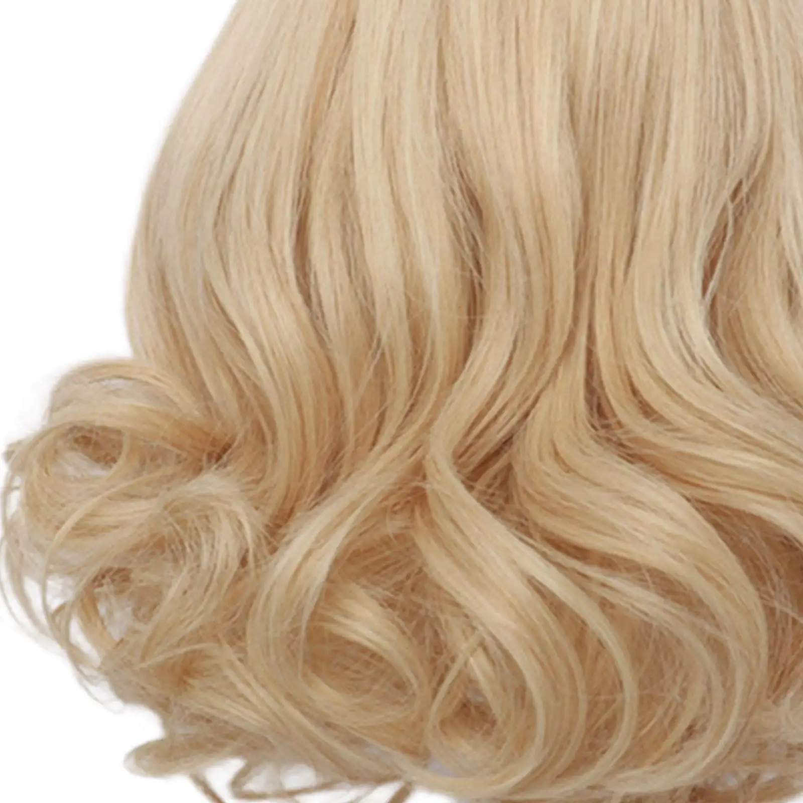 BJD Doll Wig Long, High Temperature Silk, Handmade Sturdy Replacement Wig, Fashion Handcraft Doll Wig Wig Doll,
