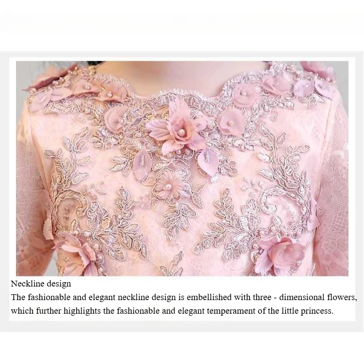 Vestido tutú hinchado para niñas para piano Recital, boda de niña de las flores, vestido de princesa para fiesta de cumpleaños - imagen 5