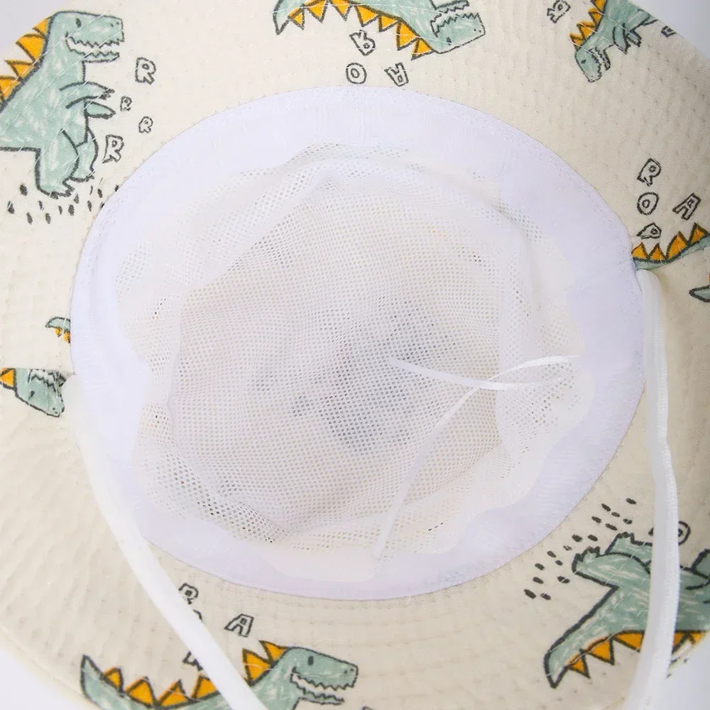 Gorro de playa infantil con protección solar