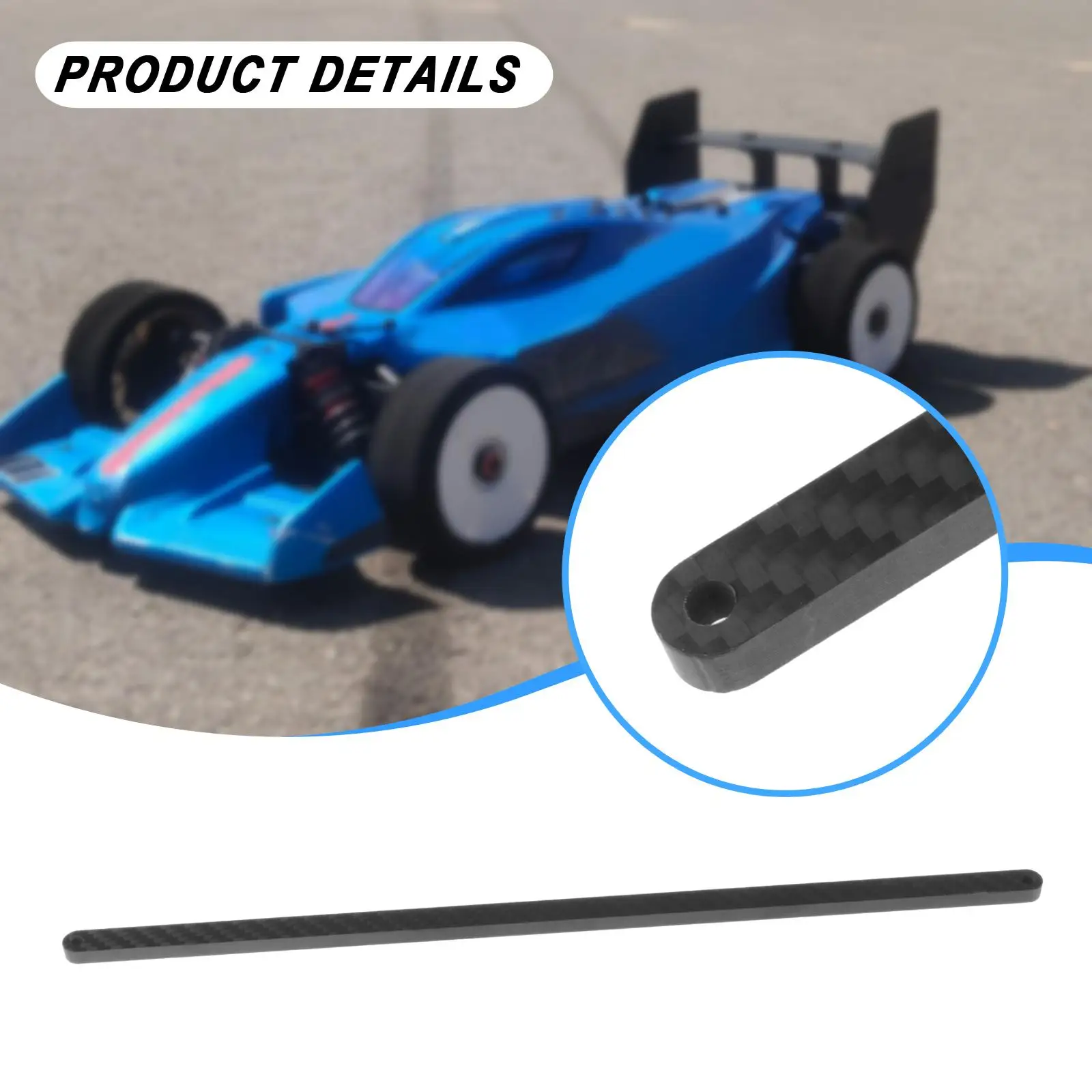Soporte de chasis central para coche RC – Repuesto de mantenimiento - imagen 4