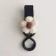 Black-Beige Flower