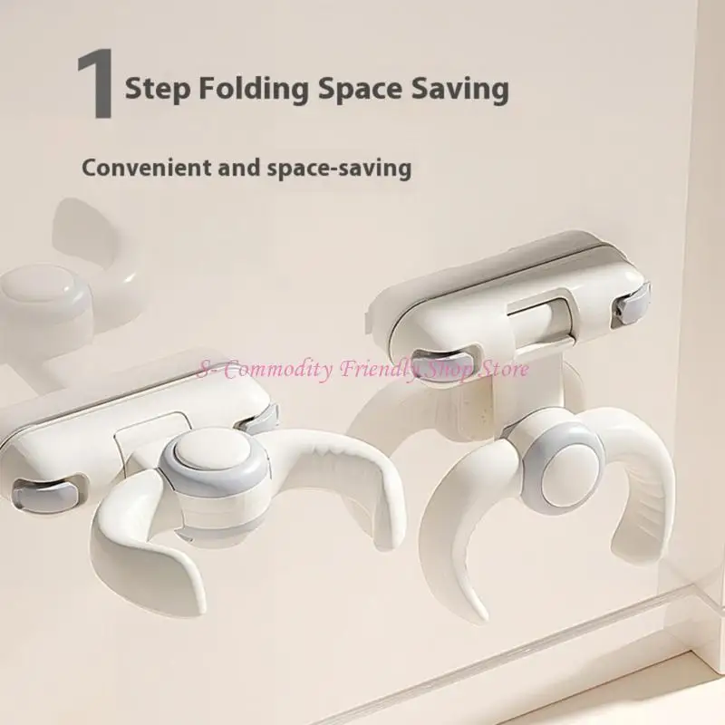 85AE Soporte ergonómico para baño pie para bebé, abrazadera ajustable para bebés 6 a 36 meses - imagen 4