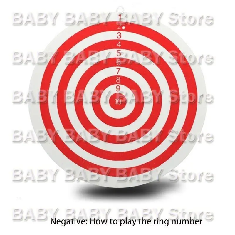 Q81A Darts Board para bares interior Pub Pub Game Game lanzamiento FUGS PARA JUEGO Toy con 2 dardos acero Popularidad - imagen 5