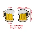 10pcs Beer glass