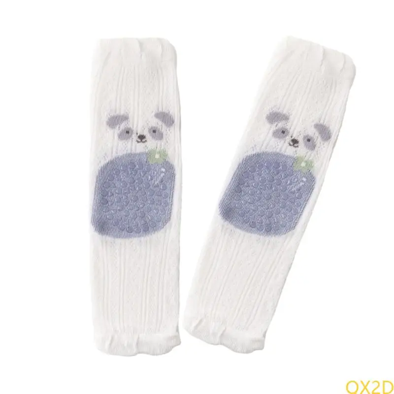 QX2D 1 par Muelas rodilla bebé que arrastran con los protectores las rodillas que aseguran gateo seguro día - imagen 4